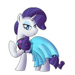 Size: 1000x1000 | Tagged: safe, artist:cappie, derpibooru import, rarity, ponified, pony, clothes, equestria girls outfit, equestria girls ponified, simple background, solo, swimsuit, transparent background