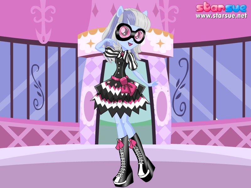 Size: 800x600 | Tagged: safe, artist:user15432, derpibooru import, photo finish, human, equestria girls, boots, clothes, dress, dressup, dressup game, glasses, high heel boots, high heels, ponied up, pony ears, shoes, starsue, wondercolts