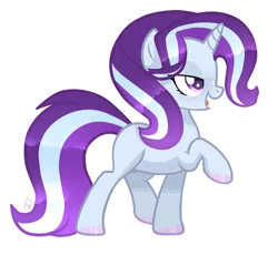 Size: 1725x1585 | Tagged: safe, artist:sugaryicecreammlp, derpibooru import, oc, oc:mythic star, unofficial characters only, pony, unicorn, female, mare, simple background, smiling, solo, transparent background