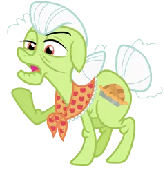 Size: 5518x5774 | Tagged: safe, artist:estories, derpibooru import, granny smith, pony, absurd resolution, simple background, solo, transparent background, vector