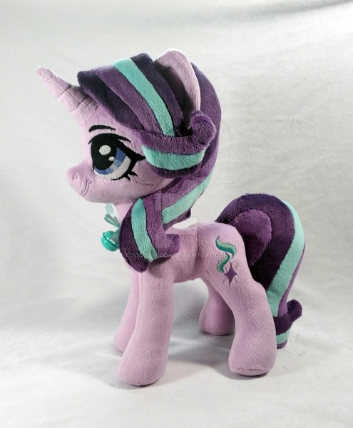 Size: 1280x1553 | Tagged: safe, artist:doctorkoda, derpibooru import, starlight glimmer, pony, deviantart watermark, irl, obtrusive watermark, photo, plushie, solo, watermark