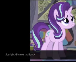 Size: 455x367 | Tagged: safe, derpibooru import, starlight glimmer, pony, unicorn, bunty the hen, cast video, chicken run, derpypasta, hit by a truck of nostalgia, nostalgia