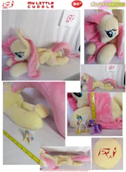 Size: 1500x2049 | Tagged: safe, artist:blackwater627, derpibooru import, fluttershy, princess celestia, twilight sparkle, twilight sparkle (alicorn), alicorn, pegasus, pony, blind bag, dock, female, folded wings, irl, mare, measuring tape, photo, plushie, prone, size comparison, solo, toy, wings