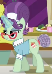 Size: 518x740 | Tagged: safe, derpibooru import, screencap, sweet service, pony, the saddle row review