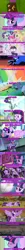 Size: 640x6385 | Tagged: safe, derpibooru import, edit, edited screencap, screencap, applejack, discord, fluttershy, king sombra, masked matter-horn, nightmare moon, pinkie pie, princess celestia, queen chrysalis, rainbow dash, rarity, spike, starlight glimmer, twilight sparkle, twilight sparkle (alicorn), alicorn, changeling, changeling queen, unicorn, a canterlot wedding, equestria girls, equestria girls (movie), friendship is magic, magical mystery cure, my little pony: the movie, power ponies (episode), school daze, the crystal empire, the cutie re-mark, the return of harmony, twilight's kingdom, applejack's hat, backpack, bad future, book, comic, cowboy hat, crown, element of generosity, element of honesty, element of kindness, element of laughter, element of loyalty, element of magic, elements of harmony, female, friendship journal, hat, hub logo, jewelry, mane six, my little pony logo, power ponies, regalia, screencap comic, spider-man: into the spider-verse, text, toy, unicorn twilight, wings