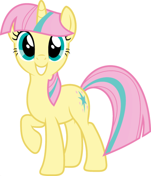 Size: 1920x2233 | Tagged: safe, derpibooru import, edit, vector edit, fluttershy, twilight sparkle, pony, unicorn, ponyar fusion, female, fusion, looking at you, mare, palette swap, raised hoof, recolor, simple background, smiling, solo, transparent background, unicorn fluttershy, unicorn twilight, vector