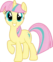 Size: 1920x2233 | Tagged: safe, derpibooru import, edit, vector edit, fluttershy, twilight sparkle, pony, unicorn, ponyar fusion, female, fusion, looking at you, mare, palette swap, raised hoof, recolor, simple background, smiling, solo, transparent background, unicorn fluttershy, unicorn twilight, vector
