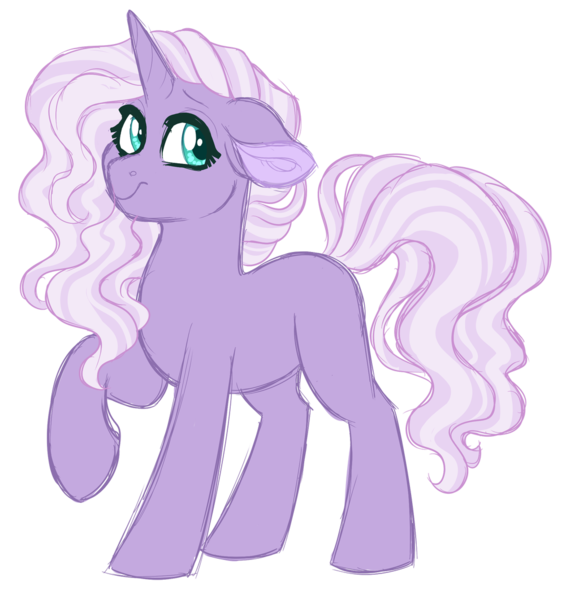 Size: 1024x1062 | Tagged: safe, artist:azure-art-wave, derpibooru import, oc, oc:wisteria, pony, unicorn, female, magical lesbian spawn, mare, offspring, parent:fluttershy, parent:trixie, parents:trixieshy, simple background, solo, transparent background