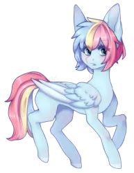 Size: 1257x1628 | Tagged: safe, artist:dusty-onyx, derpibooru import, oc, oc:saffron, pegasus, pony, female, mare, not rainbow dash, simple background, solo, transparent background