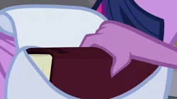 Size: 1280x720 | Tagged: safe, derpibooru import, screencap, spike, twilight sparkle, alicorn, dragon, the point of no return, bag, book, claws, female, male, saddle bag, twilight sparkle (alicorn), winged spike