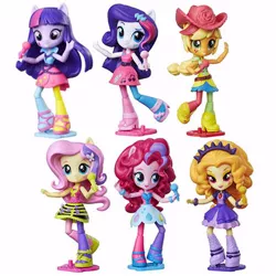 Size: 500x500 | Tagged: safe, derpibooru import, adagio dazzle, applejack, fluttershy, rarity, twilight sparkle, equestria girls, clothes, dazzling, doll, equestria girls minis, minis, my little pony, toy