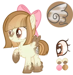 Size: 600x618 | Tagged: safe, artist:tilly-tries, derpibooru import, oc, oc:little wing, unofficial characters only, pegasus, pony, base used, female, filly, magical gay spawn, next generation, offspring, parent:featherweight, parent:pipsqueak, parents:feathersqueak, pegasus oc, solo, wings