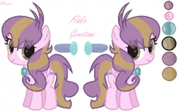 Size: 454x287 | Tagged: safe, artist:hannakulcsar, derpibooru import, oc, oc:flake gemstone, unofficial characters only, pegasus, pony, female, filly, next generation, offspring, parent:diamond tiara, parent:featherweight, parents:diamondweight, parents:feathertiara, pegasus oc, solo, teenager, wings