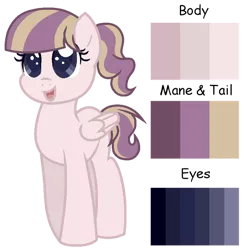 Size: 600x607 | Tagged: safe, artist:otakuchicky1, derpibooru import, oc, oc:crystal feather, unofficial characters only, pegasus, pony, base used, female, filly, next generation, offspring, parent:diamond tiara, parent:featherweight, parents:diamondweight, parents:feathertiara, pegasus oc, solo, wings