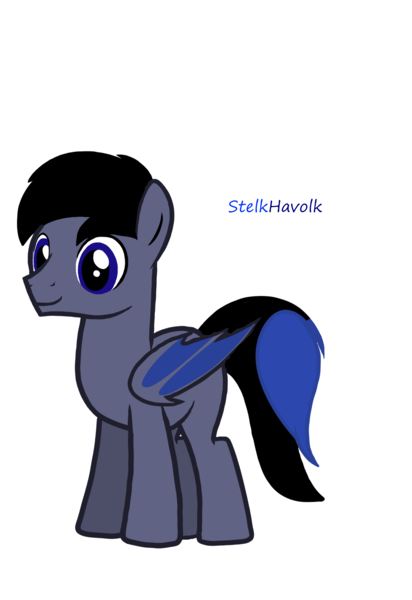 Size: 1637x2386 | Tagged: safe, artist:stelkhavolk, derpibooru import, oc, oc:stelk, bat pony, pony, pony town, bat pony oc, bat wings, wings