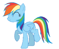 Size: 450x377 | Tagged: safe, artist:weegy, artist:weegygreen2, derpibooru import, rainbow dash, pegasus, pony, animated, cute, dancing, eyes closed, female, mare, simple background, solo, transparent background