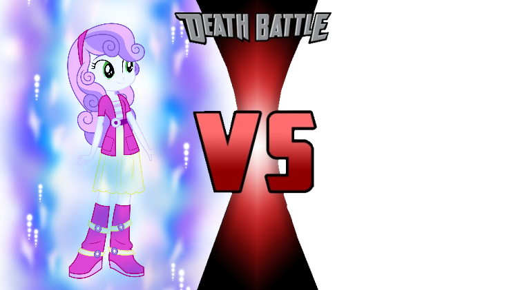 Size: 750x421 | Tagged: safe, artist:csureshx2004, derpibooru import, sweetie belle, human, equestria girls, aura, death battle, dragon ball super, exploitable meme, female, meme, ultra instinct, versus, versus screen