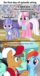 Size: 1596x3000 | Tagged: safe, derpibooru import, edit, edited screencap, screencap, clear sky, quibble pants, rainbow dash, wind sprint, earth pony, pegasus, pony, unicorn, common ground, female, filly, foal, implied foalcon, male, mare, stallion