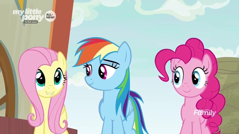 Size: 1280x720 | Tagged: safe, derpibooru import, screencap, fluttershy, pinkie pie, rainbow dash, pony, common ground