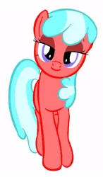 Size: 350x600 | Tagged: safe, derpibooru import, edit, editor:undeadponysoldier, oc, oc:echristian, unofficial characters only, earth pony, pony, beautiful, bedroom eyes, female, looking at you, mare, recolor, simple background, solo, white background