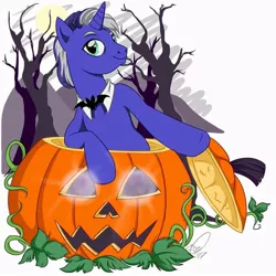 Size: 960x960 | Tagged: artist needed, source needed, safe, derpibooru import, oc, oc:star luck, unofficial characters only, pony, halloween, holiday, solo