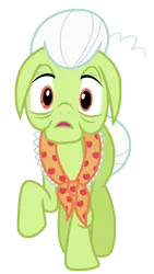 Size: 4000x7100 | Tagged: safe, artist:estories, derpibooru import, granny smith, pony, absurd resolution, floppy ears, simple background, solo, transparent background, vector