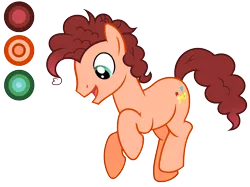 Size: 2052x1532 | Tagged: safe, artist:diamond-chiva, derpibooru import, oc, oc:cheerful bash, earth pony, pony, male, offspring, parent:cheese sandwich, parent:pinkie pie, parents:cheesepie, reference sheet, simple background, solo, stallion, transparent background