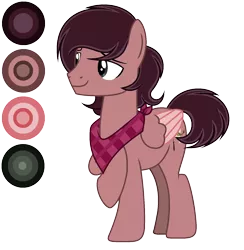 Size: 1420x1452 | Tagged: safe, artist:diamond-chiva, derpibooru import, oc, oc:daredevil, pegasus, pony, magical lesbian spawn, male, offspring, parent:daring do, parents:canon x oc, reference sheet, simple background, solo, stallion, transparent background