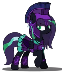 Size: 1150x1374 | Tagged: safe, artist:nightfallart32, derpibooru import, oc, oc:night fall, unofficial characters only, pegasus, pony, umbrum, armor, armor skirt, base used, clothes, costume, ear piercing, earring, female, halloween, halloween 2018, halloween costume, holiday, jewelry, knight, mare, necklace, piercing, simple background, skirt, solo, transparent background