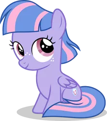 Size: 5000x5633 | Tagged: safe, artist:luckreza8, derpibooru import, wind sprint, pegasus, pony, common ground, cute, female, filly, freckles, simple background, solo, sprintabetes, transparent background, vector