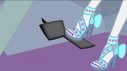 Size: 854x480 | Tagged: safe, derpibooru import, rarity, equestria girls, equestria girls series, rollercoaster of friendship, clothes, driving, feet, high heels, legs, nail polish, open-toed shoes, pedal, pictures of legs, sandals, shoes, solo, toenail polish, toenails, toes