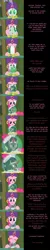 Size: 2000x10034 | Tagged: safe, artist:mlp-silver-quill, derpibooru import, king sombra, pinkie pie, pony, comic:pinkie pie says goodnight, absurd resolution, comic, crystal ball, crystal empire, flag, fortune teller, italy, looking at you, madame pinkie, snow globe, yelling