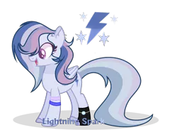 Size: 2424x1776 | Tagged: safe, artist:galaxyfoxy96, derpibooru import, oc, oc:lightning spark, pegasus, pony, female, magical lesbian spawn, mare, offspring, parent:rainbow dash, parent:twilight sparkle, parents:twidash, simple background, solo, transparent background