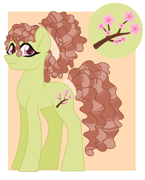 Size: 1100x1360 | Tagged: safe, artist:missmele-madness, derpibooru import, oc, oc:willow blossom, earth pony, pony, female, mare, offspring, parent:tree hugger, parent:troubleshoes clyde, parents:troublehugger, simple background, solo, transparent background