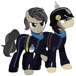 Size: 1024x1024 | Tagged: safe, artist:brony-works, derpibooru import, pony, clothes, helmet, male, simple background, stallion, sweden, transparent background, uniform, vector