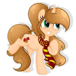 Size: 853x855 | Tagged: safe, artist:xxmelody-scribblexx, derpibooru import, oc, oc:maplebreeze, unofficial characters only, pony, unicorn, base used, clothes, female, mare, scarf, simple background, solo, transparent background