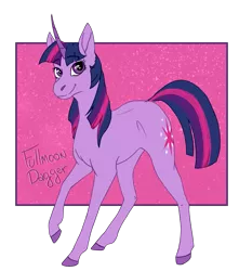 Size: 1273x1440 | Tagged: safe, artist:fullmoondagger, derpibooru import, twilight sparkle, pony, unicorn, female, hoers, mare, solo, unicorn twilight