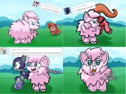 Size: 2140x1604 | Tagged: safe, artist:wadusher0, derpibooru import, oc, oc:fluffle puff, oc:pun, pony, ask pun, agent 707, armor, ask, night guard armor