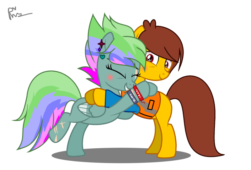 Size: 2137x1445 | Tagged: safe, artist:katnekobase, artist:xxkawailloverchanxx, derpibooru import, oc, oc:katsue color, ponified, earth pony, pegasus, pony, art trade, base used, emmet brickowski, lego, ms paint, paint.net, simple background, the lego movie, transparent background