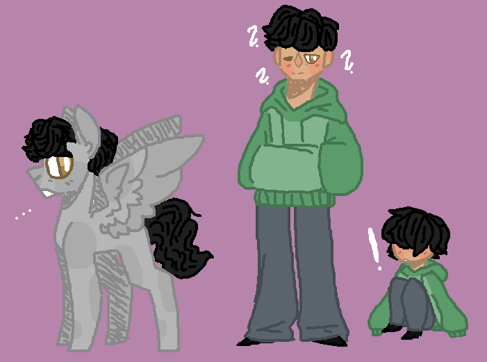 Size: 701x521 | Tagged: safe, artist:junetheicecat, artist:sand-yflames, derpibooru import, oc, oc:max flarewood copper, ponified, human, pegasus, pony, lego, magical gay spawn, non-mlp oc, offspring, parent:emmet brickowski, parent:good cop bad cop, pink background, simple background, the lego movie