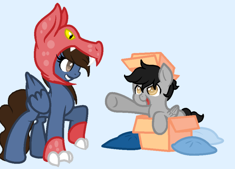 Size: 902x647 | Tagged: safe, artist:angellight-bases, artist:junetheicecat, derpibooru import, oc, oc:alex star brickowski, oc:max flarewood copper, pegasus, pony, base used, lego, magical gay spawn, offspring, parent:emmet brickowski, parent:good cop bad cop, the lego movie