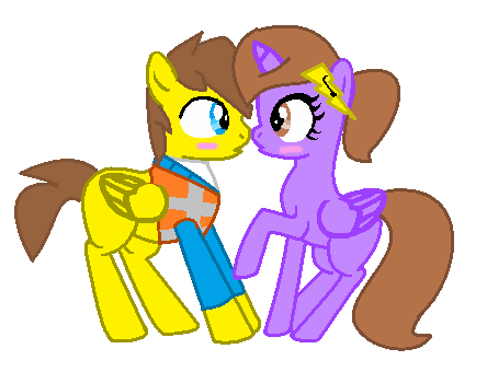 Size: 444x340 | Tagged: safe, artist:loppiepiepie, artist:rainbowzforlife, derpibooru import, oc, oc:mae, ponified, alicorn, pegasus, pony, alicorn oc, base used, emmet brickowski, horn, lego, simple background, the lego movie, transparent background, wings