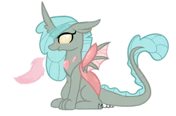 Size: 1600x1050 | Tagged: artist:ipandacakes, derpibooru import, dragonling, hybrid, interspecies offspring, magical lesbian spawn, oc, offspring, parent:ocellus, parent:smolder, parents:smolcellus, safe, simple background, solo, transparent background, unofficial characters only