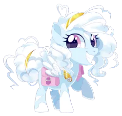 Size: 1024x975 | Tagged: safe, artist:centchi, derpibooru import, oc, oc:anoma, pegasus, pony, bag, deviantart watermark, female, filly, obtrusive watermark, saddle bag, simple background, solo, transparent background, watermark