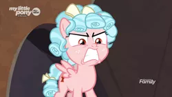 Size: 1920x1080 | Tagged: safe, derpibooru import, screencap, cozy glow, pegasus, pony, frenemies (episode), angry, cozy glow is best facemaker, cozy glow is not amused, female, filly, foal, solo