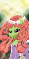 Size: 1500x3048 | Tagged: safe, artist:theroyalprincesses, derpibooru import, tree hugger, earth pony, pony, adorkable, cute, dork, female, huggerbetes, looking at you, mare, solo