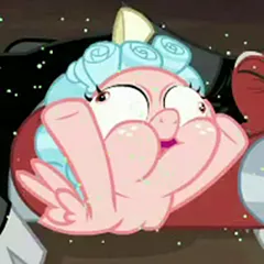 Size: 250x250 | Tagged: safe, derpibooru import, screencap, cozy glow, lord tirek, centaur, pegasus, pony, frenemies (episode), better way to be bad, cozy glow is best facemaker, cozybetes, cozybuse, cropped, cute, derp, duo, faic, female, filly, foal, golly, great moments in animation, majestic as fuck, puffy cheeks, silly face, solo focus, squashed, squish, squished, wild take