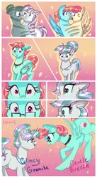 Size: 1644x3000 | Tagged: safe, artist:xjenn9fusion, author:bigonionbean, derpibooru import, cloudy quartz, posey shy, twilight velvet, windy whistles, oc, oc:gentle breeze, oc:glossy granite, earth pony, pegasus, pony, unicorn, comic:fusing the fusions, comic:time of the fusions, butt, butt expansion, clothes, comic, commissioner:bigonionbean, dat butt, dialogue, dummy thicc, embarrassed, fat ass, female, flustered, fusion, fusion:gentle breeze, fusion:glossy granite, glasses, growth, magic, mare, meme, merge, original character do not steal, plot, potion, shirt, spread wings, swelling, the ass was fat, thicc ass, uniform, wingboner, wings