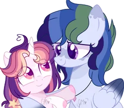 Size: 1280x1116 | Tagged: safe, artist:moon-rose-rosie, derpibooru import, oc, oc:celestial moon, oc:sparkle dash, unofficial characters only, alicorn, pegasus, pony, base used, female, filly, magical lesbian spawn, mare, offspring, parent:rainbow dash, parent:twilight sparkle, parents:twidash, siblings, simple background, sisters, transparent background