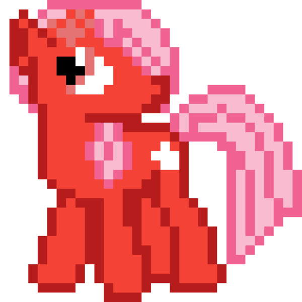 Size: 960x960 | Tagged: safe, artist:joeydr, derpibooru import, oc, oc:downvote, ponified, earth pony, pony, derpibooru, derpibooru ponified, female, mare, meta, pixel art, simple background, solo, transparent background